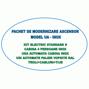 PACHET DE MODERNIZARE ASCENSOR LK UA